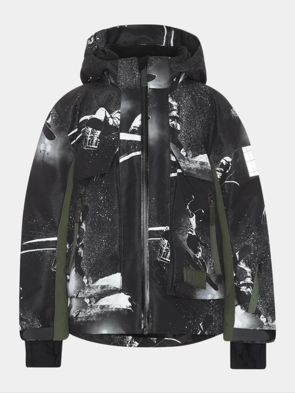 Molo Boys 146/US XL Alpine 360 By Night Hooded Winter Ski Snow Coast Jacket